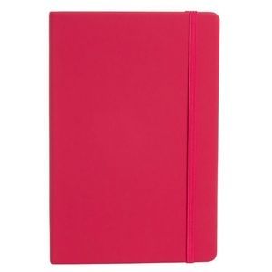Hardcover Notebook A5 Large 5.75 x 8.5 Lined Pink
